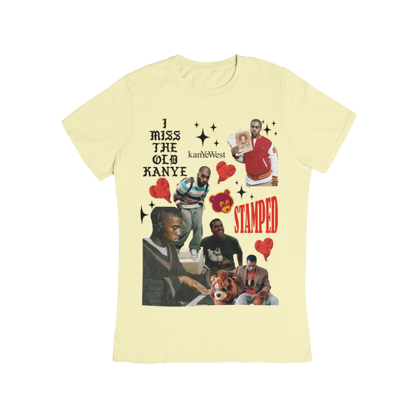 Old KanYe Stamped Tee